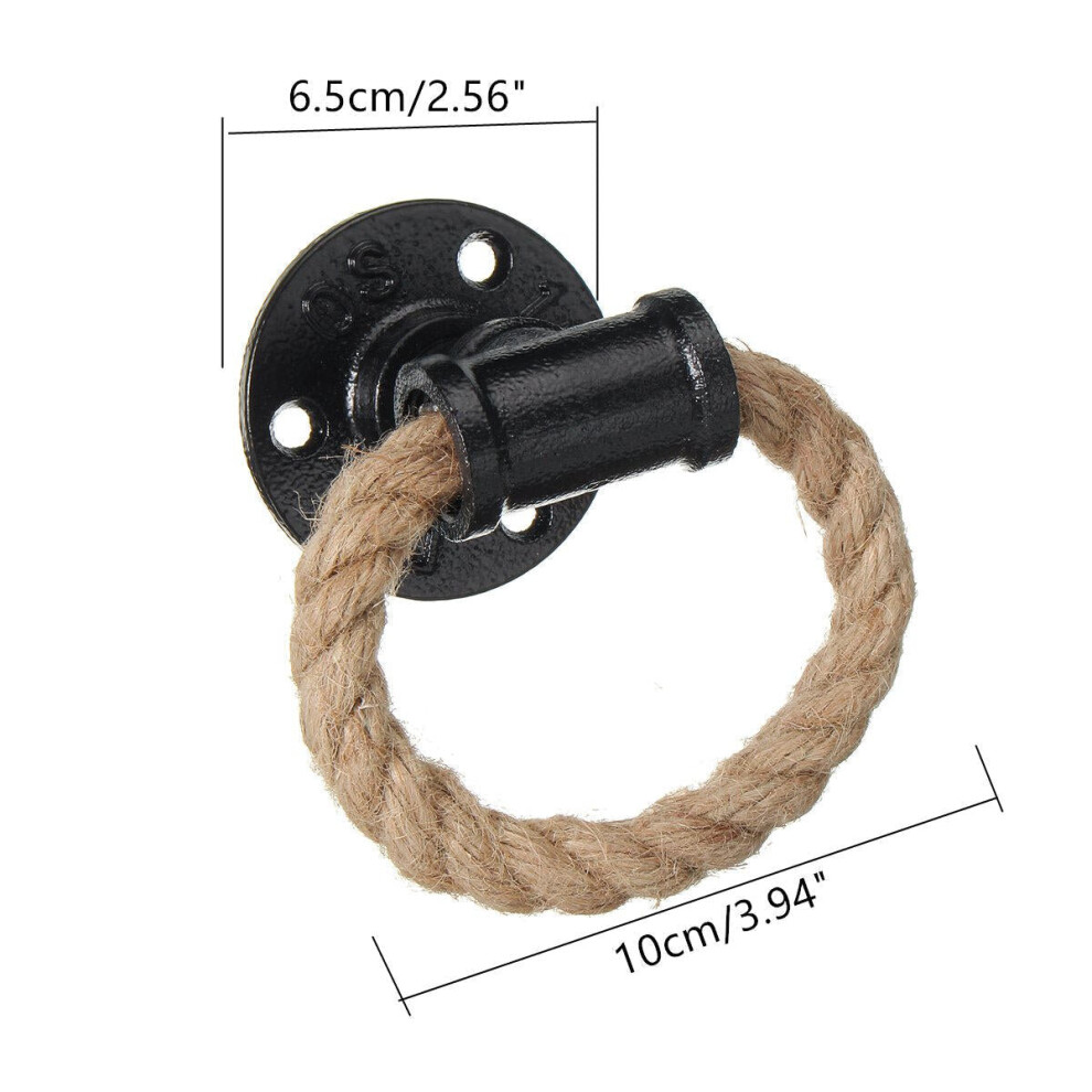 (10X7cm /3.94) 5 Patterns Retro Iron Door Handle Furniture Dresser Drawer Pulls Knob Cupboard Cabinet 3654659374776
