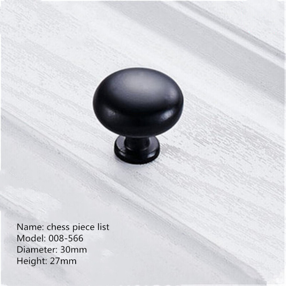 (O) Aluminum Alloy Black Handles For Furniture Cabinet Knobs And Handles Kitchen Handles Drawer Knobs Cabinet Pulls Cupboard Handles Knobs