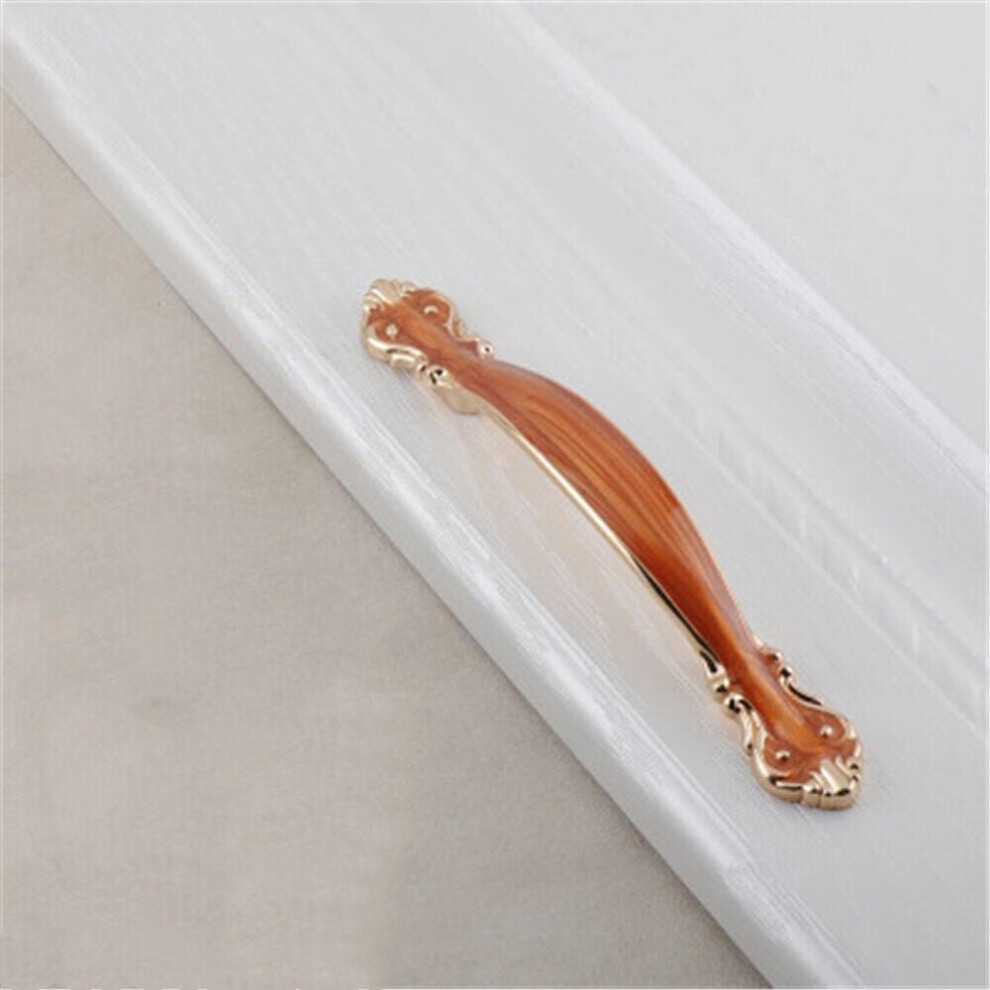 (96Mm Amber Red) Thickened Solid Small Handle European Style Cabinet Simple Wardrobe Drawer Single Hole Alloy 6112212024164