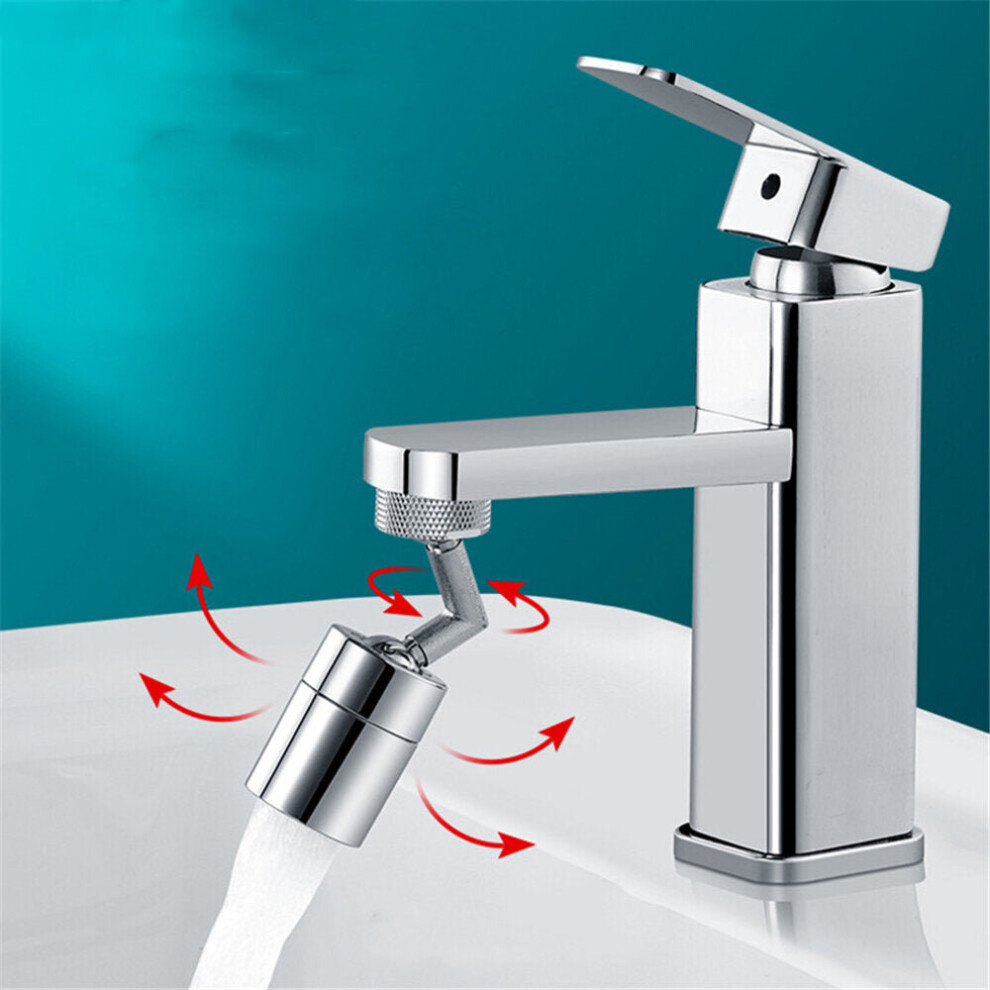 Kitchen Shower Faucet Universal Rotating Splash-proof Head Bubble 360 Filter