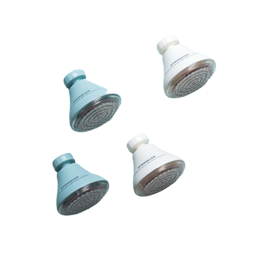 (White) Kitchen Faucet Aerator Water Saving Device 360 Degree Rotatable Splash-proof Filter Purifier Tap Nozzle Bubbler for Home Kitchen