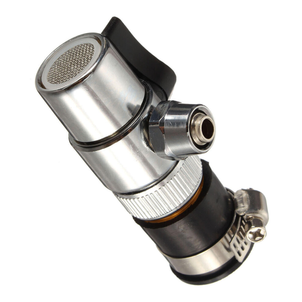 Water Saving Bubbler Faucet Kitchen Bathroom Aerator Rotating Nozzle Diverter Filter Valve Connector