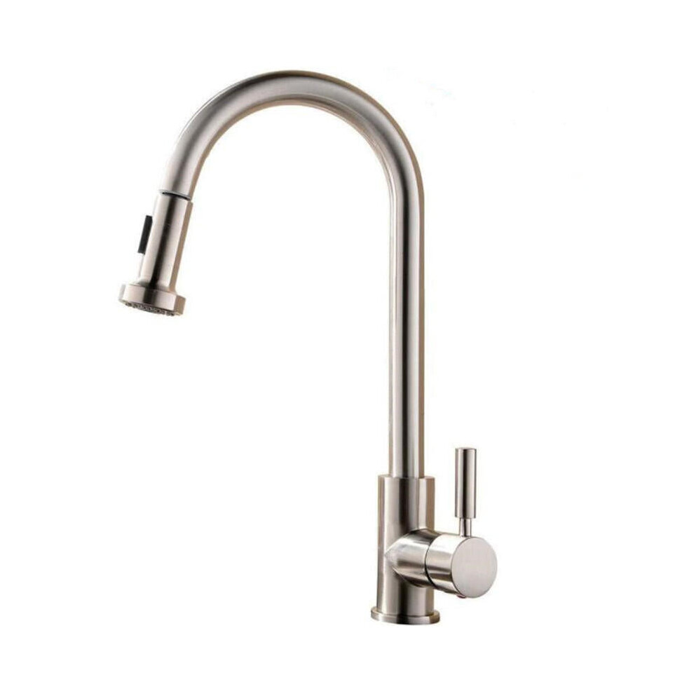 Kitchen Sink Faucet Pull-Down Sprayer 360 degree Rotate Cold And Hot Water Mixer Tap