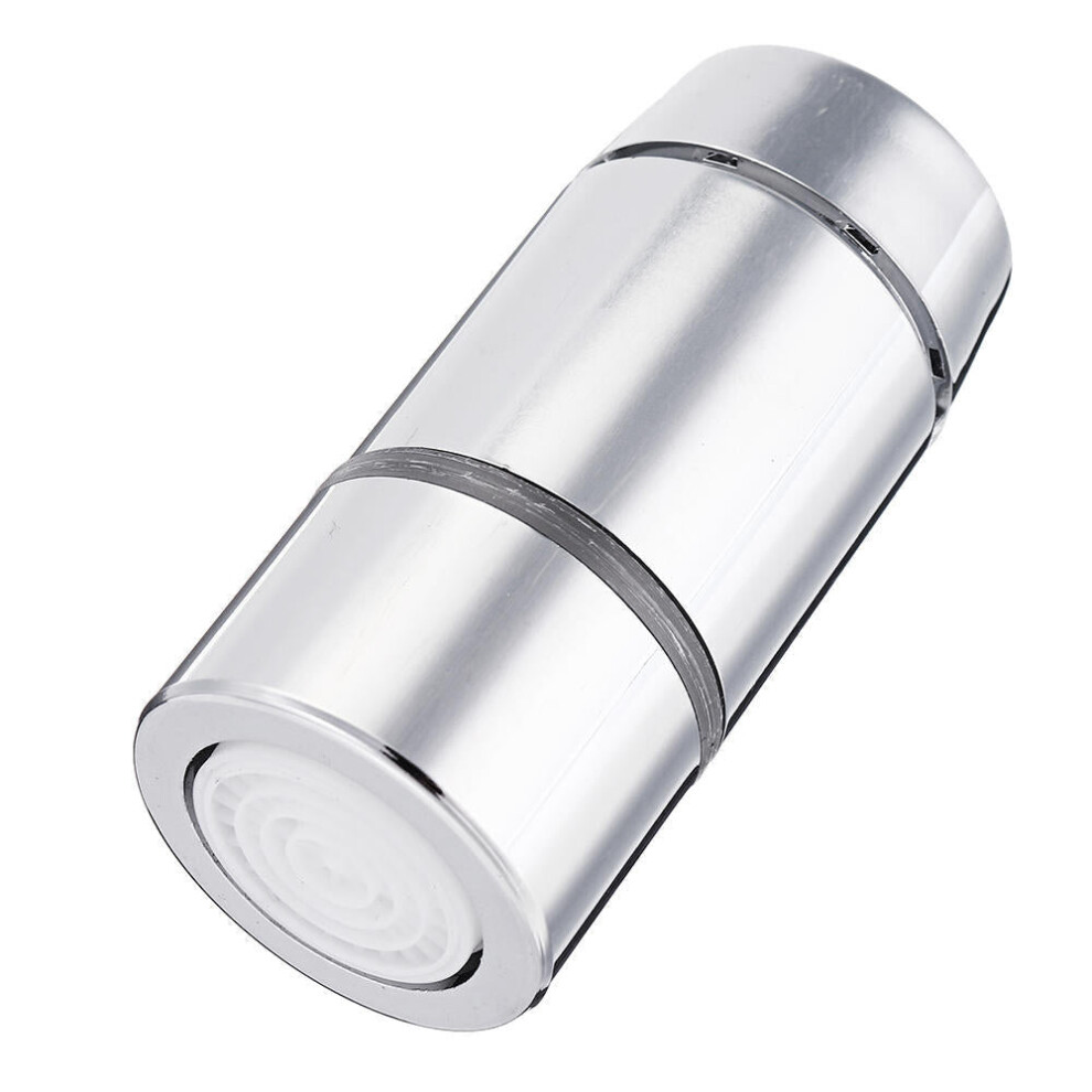 (Multiple Color) Copper RGB/Multiple Color Water Faucet Aerator LED Stream Changing Bubbler Temperature Control No Battery Required for Kitchen Bathroom