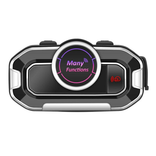 Motorcycle Helmet Intercom Heaphone bluetooth 5.0 Waterproof Headset FM Wireless Communication Stereo Earphone 2