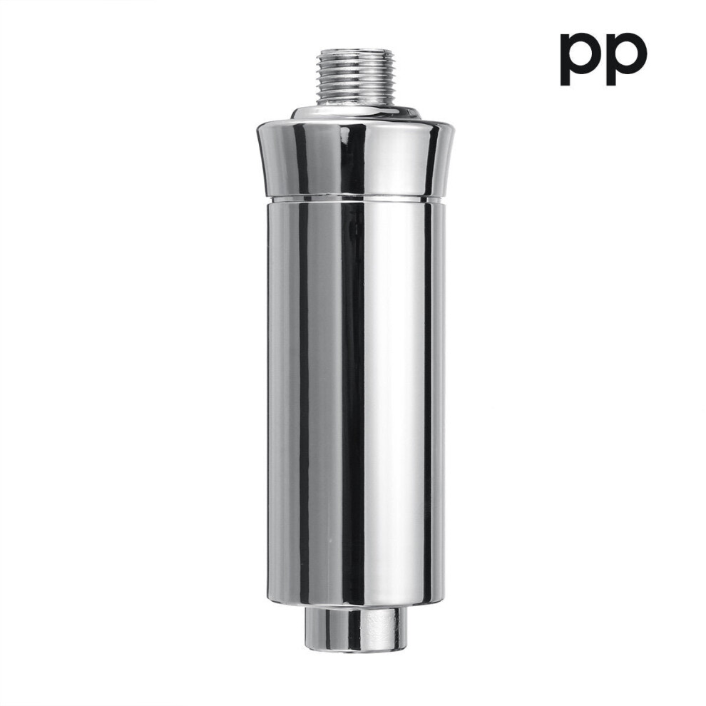 (PP) Bath Shower Head Filtration Purifier Hard Water Filter Removal Chlorine Softener