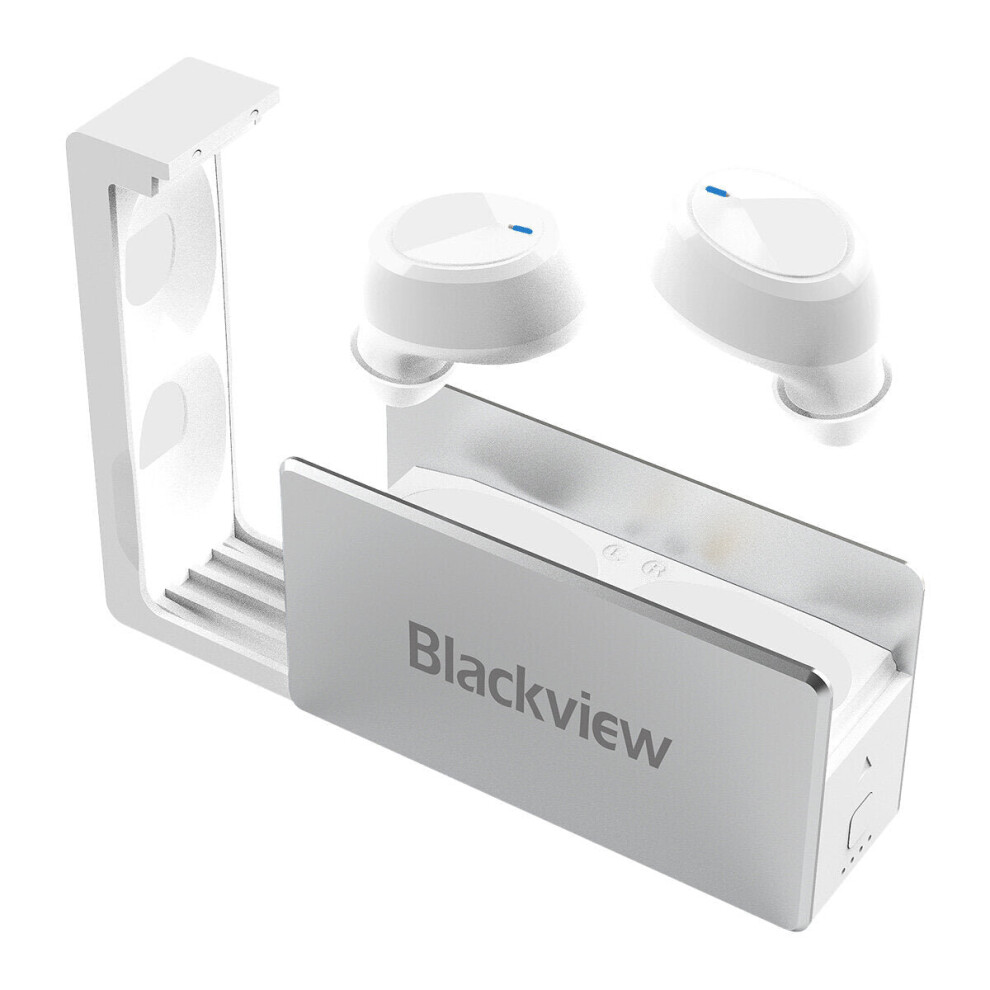 Jgstore17 White (White) Wireless Bluetooth 5.0 Stereo Headphons Waterproof Tws 8Mm Dynamic Voice Assistant With Charging Box Microphone
