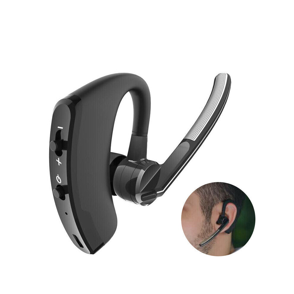 (Standard) Wireless Bluetooth Headset Earphone Handsfree Earphones Stereo Hifi Hd Headphones Vioce Control With Mic 6112212049655
