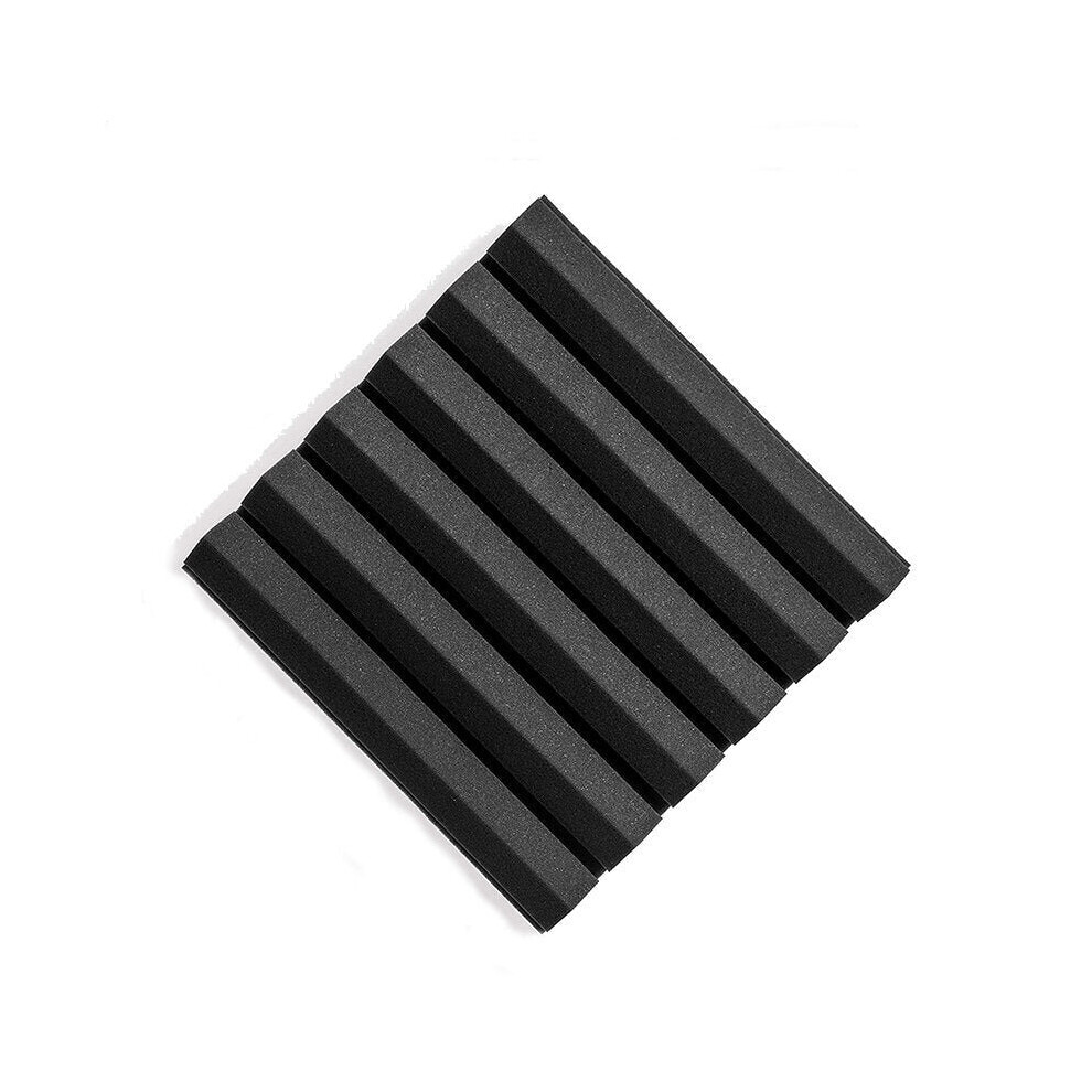 12Pcs 2X12x12 Inch Sound Foam Panels Acoustic Tiles Wall Studio Soundproofing Cinema Muffler Sponge Absorption Treatment Panel 6112212035757