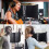 microphone Isolation Shield 5-Panel Wind Screen Foldable 3/8" and 5/8" Threaded High Density Absorbing Foam for Recording Studio 3