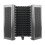 57.5 x 28cm Foldable Adjustable Studio Recording Microphone Isolator Sound Absorbing Foam Panel Mic Isolation Shield Stand Mount 4