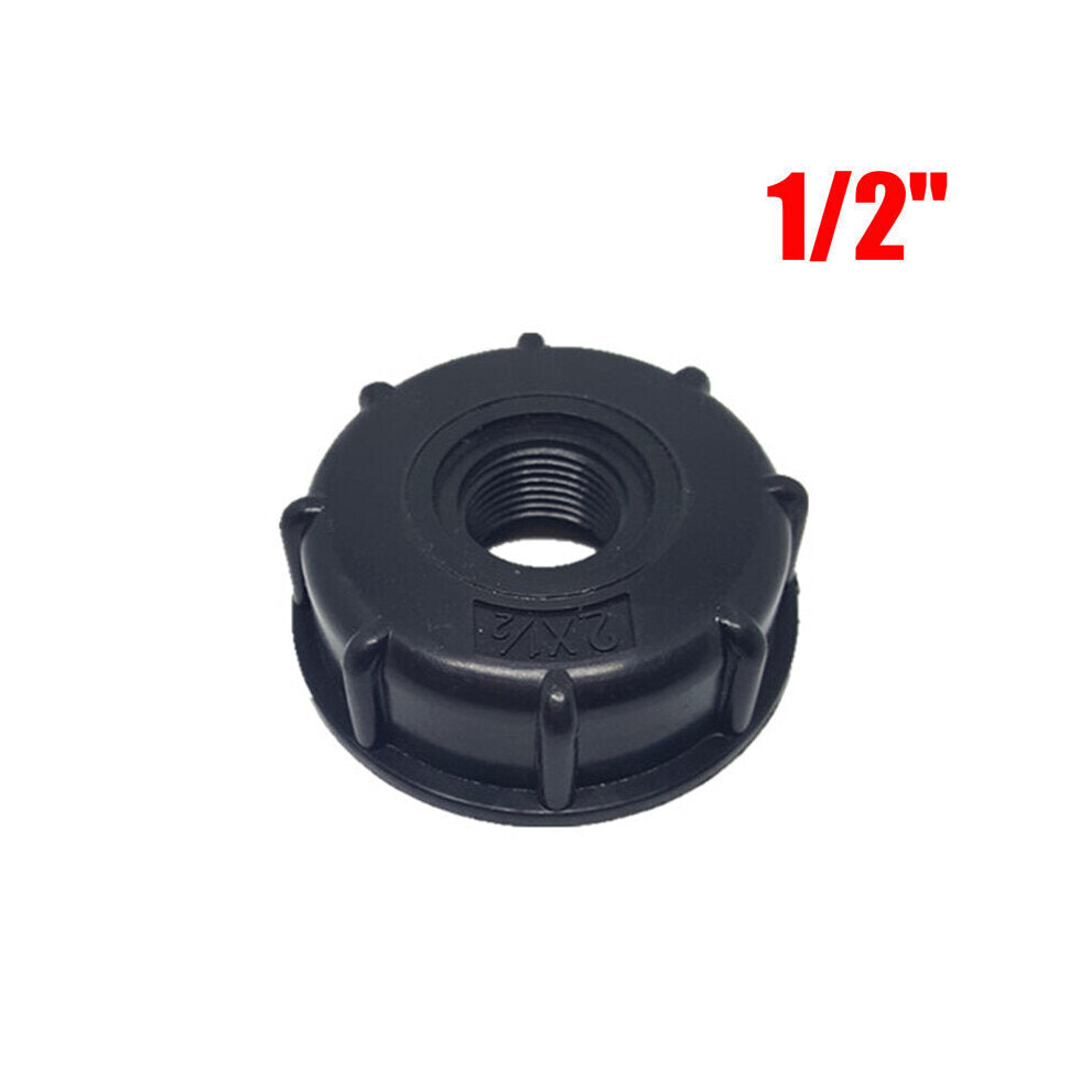 (1/2 Inch) 3 Sizes Tank Coarse Threaded Cap 1/2" 3/4" 1" Adapter/Connector