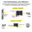 5 Panel Microphone Isolation Shield Foldable Live Stream Studio Recording Absorb 6