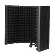 Foldable Microphone Acoustic Isolation Shield Foams Studio Panel for Recording Live Broadcast Accessories