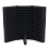 Portable Foldable Metal Microphone Isolation Shield Studio Recording Reflector 4