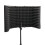 57.5 x 28cm Foldable Adjustable Studio Recording Microphone Isolator Sound Absorbing Foam Panel Mic Isolation Shield Stand Mount 7