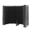 57.5 x 28cm Foldable Adjustable Studio Recording Microphone Isolator Sound Absorbing Foam Panel Mic Isolation Shield Stand Mount 8