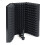 Portable Foldable Metal Microphone Isolation Shield Studio Recording Reflector 6