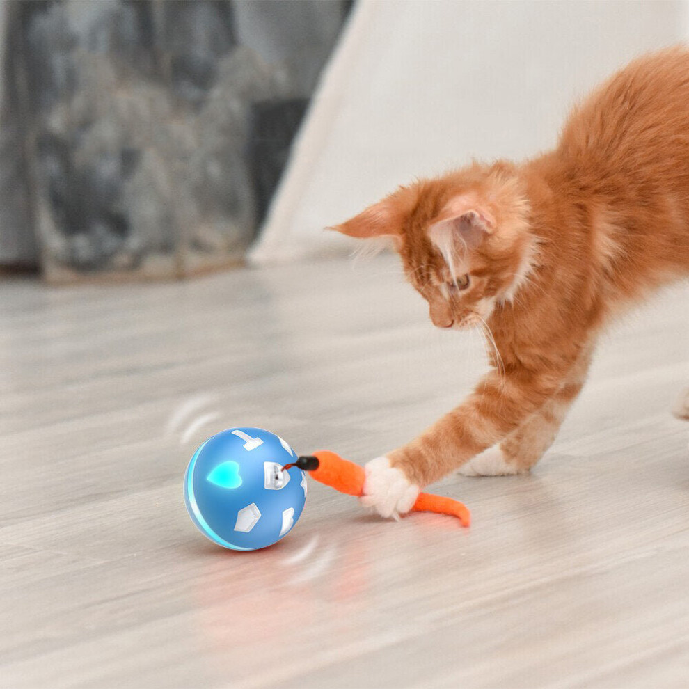 USB Charging Smart Sensor Ball Pet Toys Colorful Light Balls