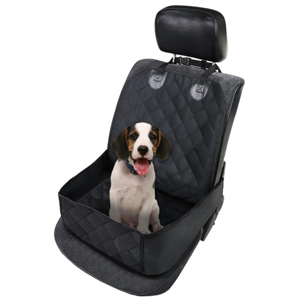 Greenzech Pet Seat Covers Waterproof Car Single Seat Front Cover For Dog Pet Seat Protector Pet Mat