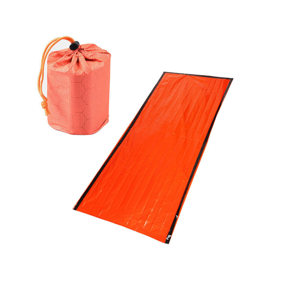 200x90cm PE Aluminum Film Single Sleeping Bag Folding Emergency First Aid Mat With Storage Bag