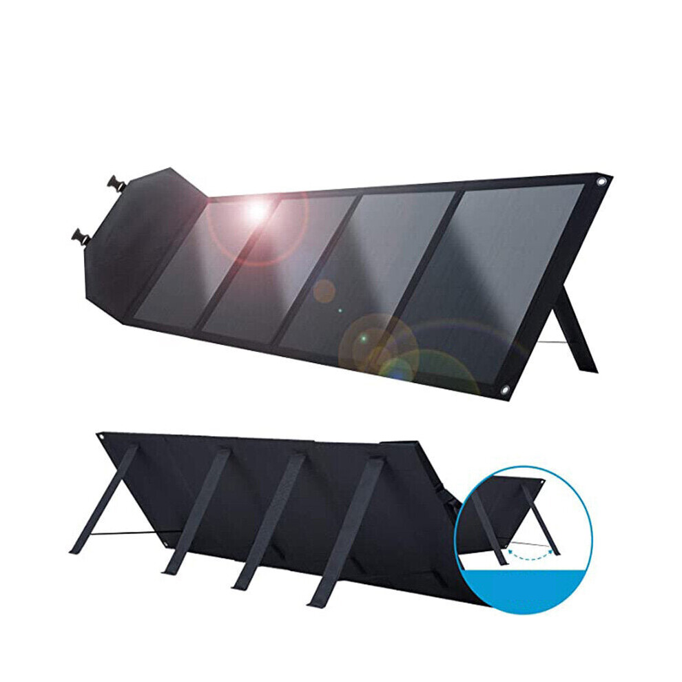 80W Solar Panel Monocrystalline Solar Power Panel Solar Folding Kit For Portable Power Station Charging