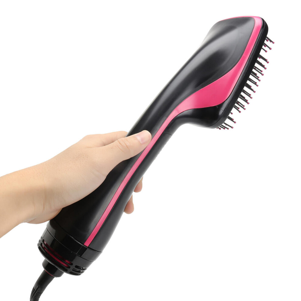 2 in 1 1000W Smoothing Hair Dryer & Paddle Brush Hair Styler Comb