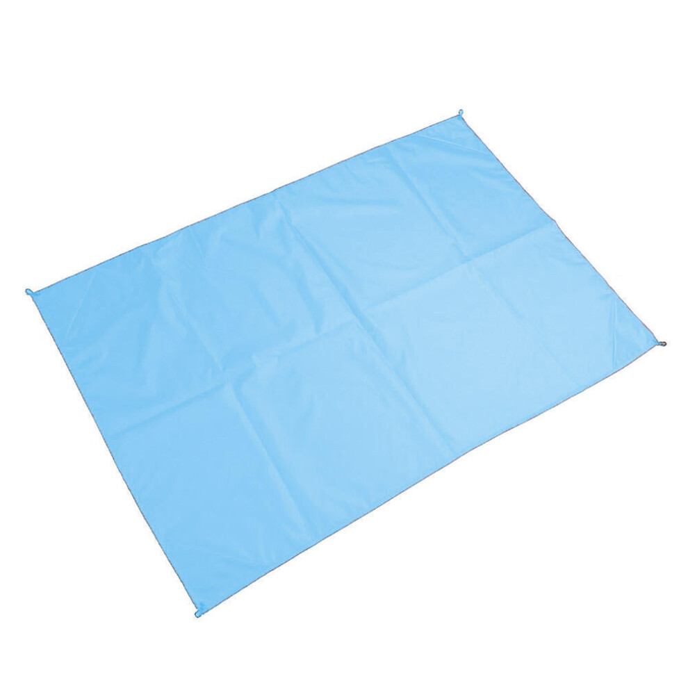 (Light Blue) 145 x 150cm Waterproof Beach Mat Portable Camping Picnic Mat Baby Climb Ground Mat Sleeping Mat