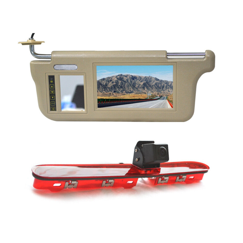 Sunvisor Monitor & Reverse Camera For Citroen Jumpy Dispatch Spacetourer Expert Traveller Proace 2016-2021 768788432412