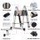 Multi-Purpose 5M Aluminium Portable Telescopic Folding Ladder A-Frame 5