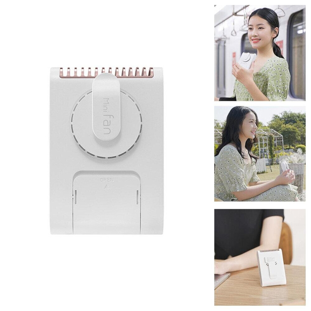 Portable USB Air-Conditioning 2.5m/s Cooling Fan Negative Ion Purifier Air Cooler Stepless Speed Regulation for Home Office