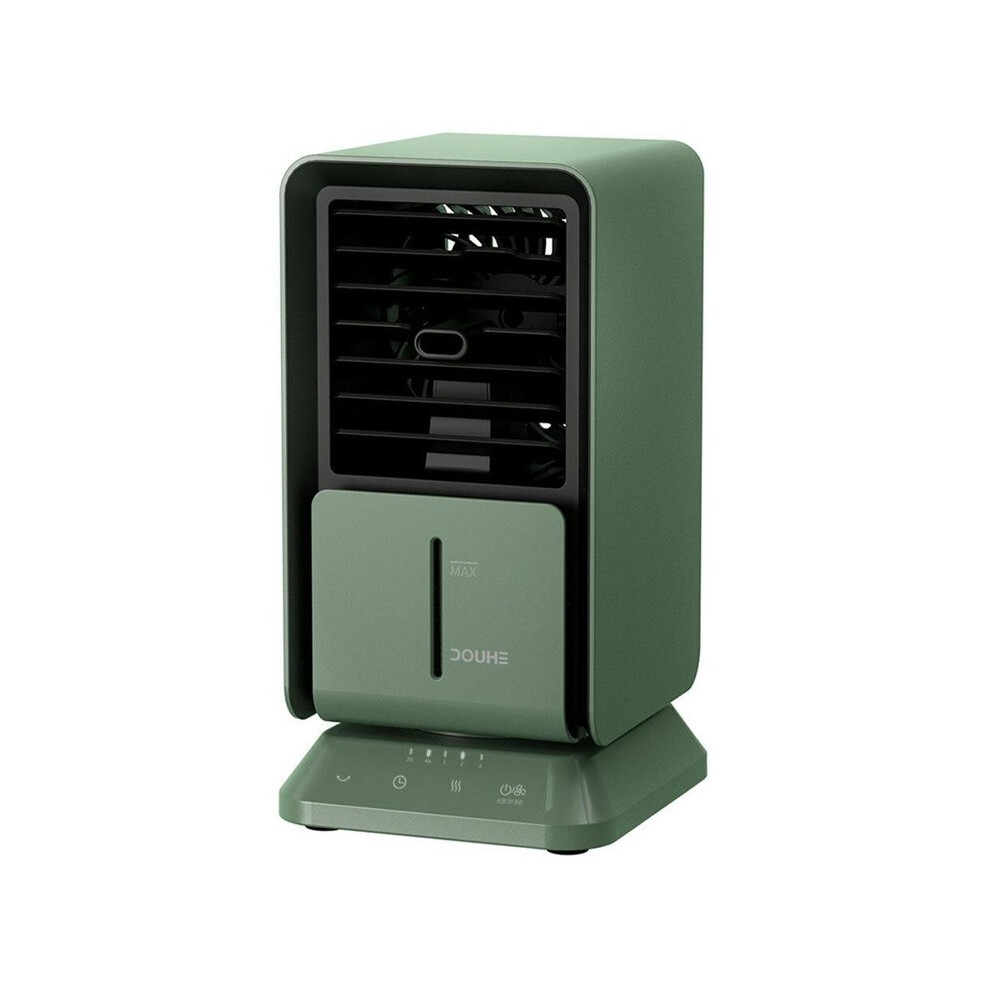 (Green) Spray 120 Shaking Air Conditioning Fan Third Gear Wind Speed Low Noise Desktop Cooling for Office Home