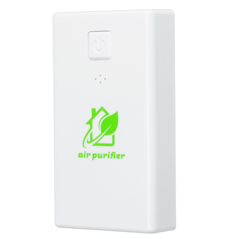 (US Plug) Portable Plug-in Air Purifier Negative Ion Purification Remove Formaldehyde Dust Eliminate Odor Low Noise Energy Saving