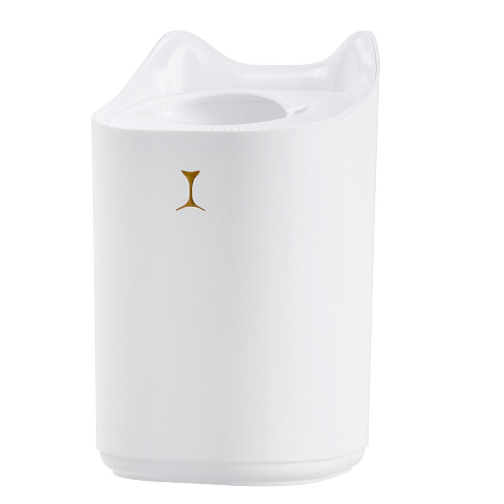 (White, 3300ml) Portable Desk Tabletop Air Humidifier USB Charging Aroma Diffuser Mist Maker with Colorful LED Light-image-OPC-P8ZZH7R-NEW