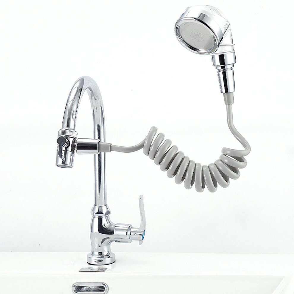 Washbasin Faucet External Shower Bathroom Extended Shampoo Handheld Small Nozzle Set 3654659020697