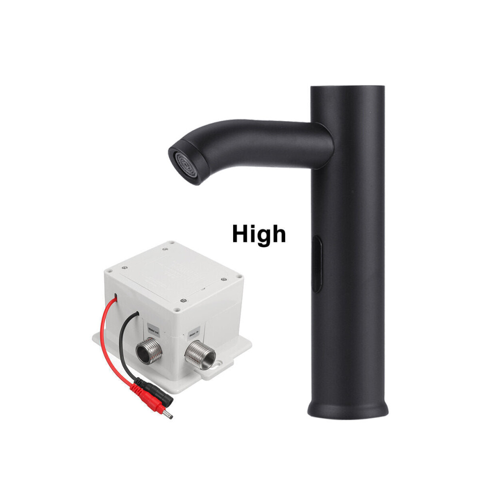 (High) Automatic Infrared Sensor Faucet Kitchen Sink Water Tap Deck Mount Smart Touch