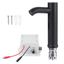 (Medium) Automatic Infrared Sensor Faucet Kitchen Sink Water Tap Deck Mount Smart Touch