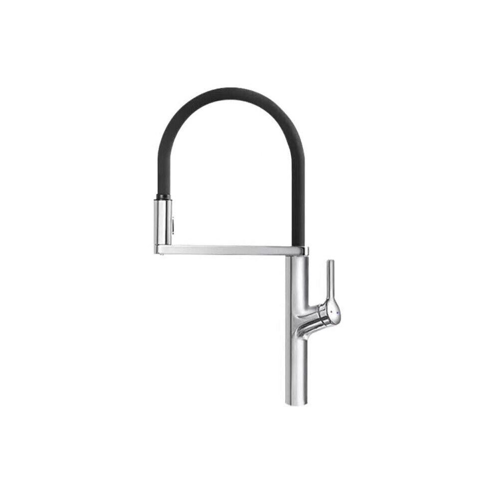 (Silver, Non-Induction) Smart Inductive Sink Faucet Kitchen Touchless Intelligent Sensor Water Saving Aerator Sensitive Induction Rotatable Hot Cold M 3654659456625
