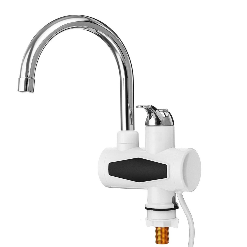 3Kw 220V Electric Faucet Tap Hot Water Heater Instant For Home Bathroom Kitchen 3654659043542