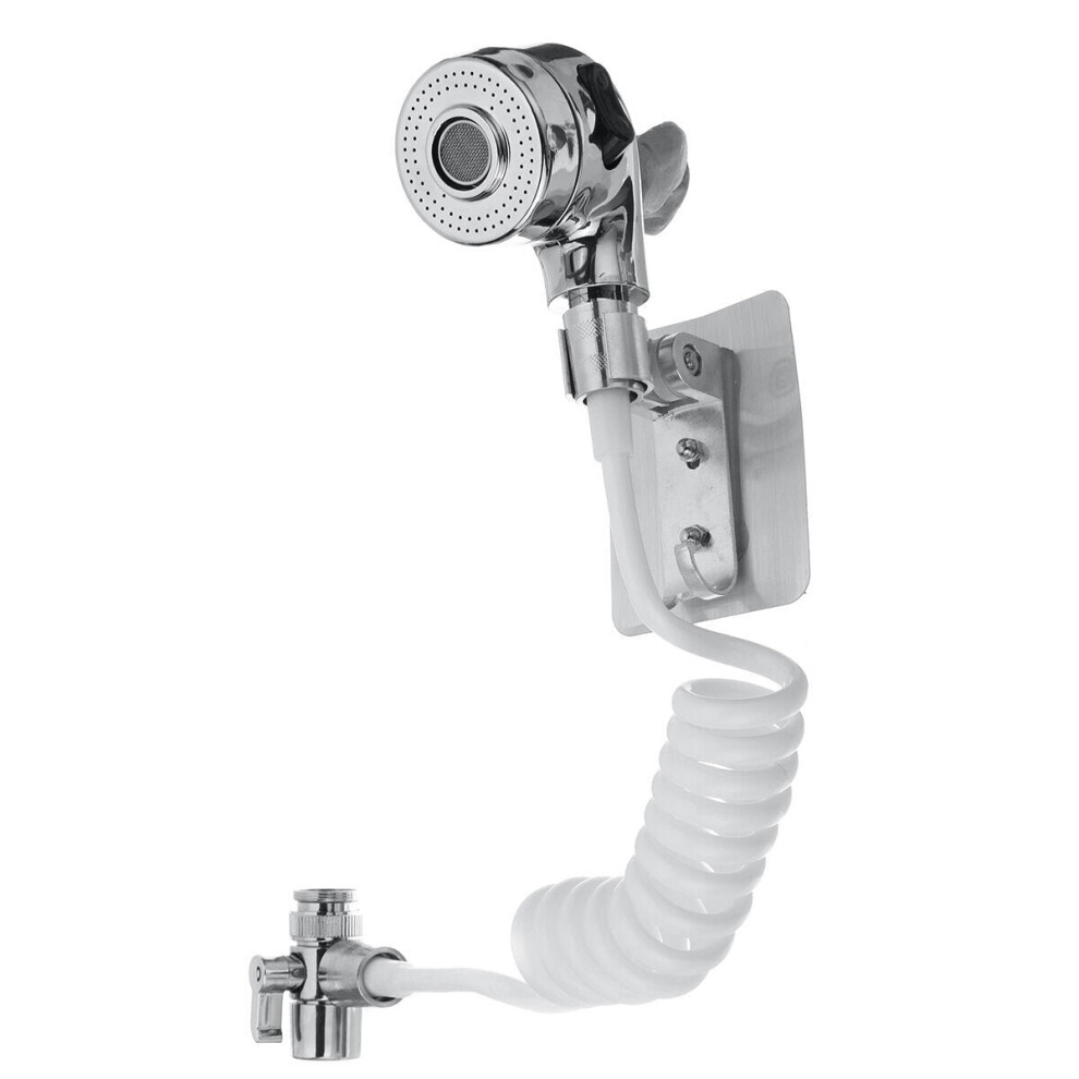 (Colorful) Shower Head Sprinkler Negative Ions Handheld Nozzle Water-Saving Filter Spa 3654659440389