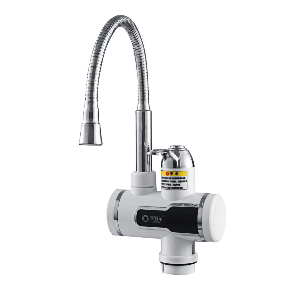 Electric Faucet Tap Hot Water Heater Instant Heating Flexible 360 Rotatable Sink For Home Bathroom Kitchen 3654659135322