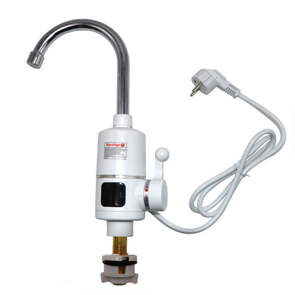 3000W Electric Shower Water Heater Instant Hot Tap Faucet Kitchen Heating 3654659417824