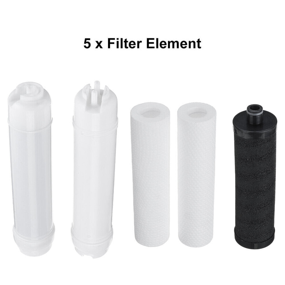 (B) Drinking Water Tap Filter Kit Ultrafiltration System Home Kitchen Purifier