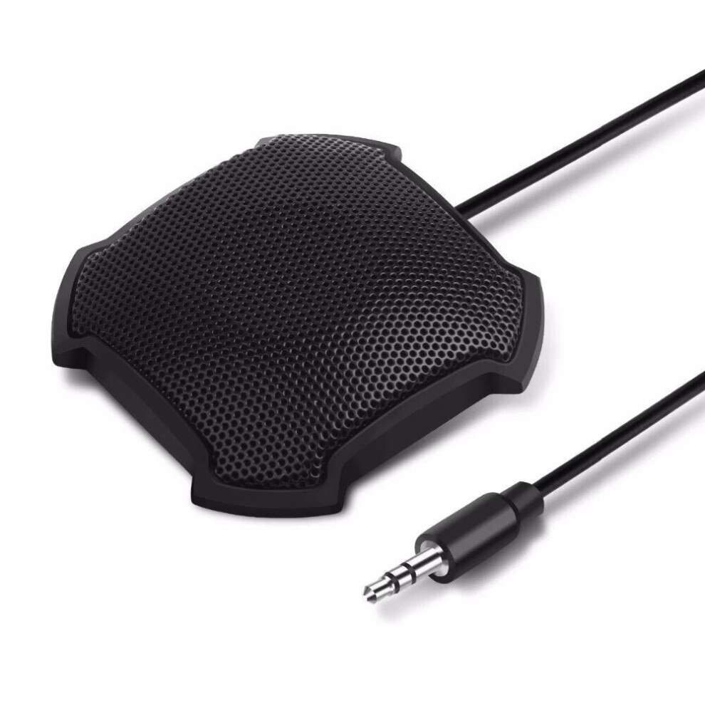 360 Omnidirectional Condenser Stereo Microphone 3.5Mm Plug For Meetings Desktop Computer Call Voice 6112212033821