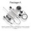 Camera Microphone Wireless Lavalier Mic For Asmr DSLR Interview Live Recording Lithium Battery 50m Range 1