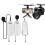 Camera Microphone Wireless Lavalier Mic For Asmr DSLR Interview Live Recording Lithium Battery 50m Range 2