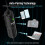 Omnidirectional Condenser Lavalier Microphone with 8M Long Cable for Smartphone Camera Tablet Recording 8