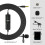 Omnidirectional Condenser Lavalier Microphone with 8M Long Cable for Smartphone Camera Tablet Recording 10