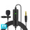 Omnidirectional Condenser Lavalier Microphone with 8M Long Cable for Smartphone Camera Tablet Recording 1