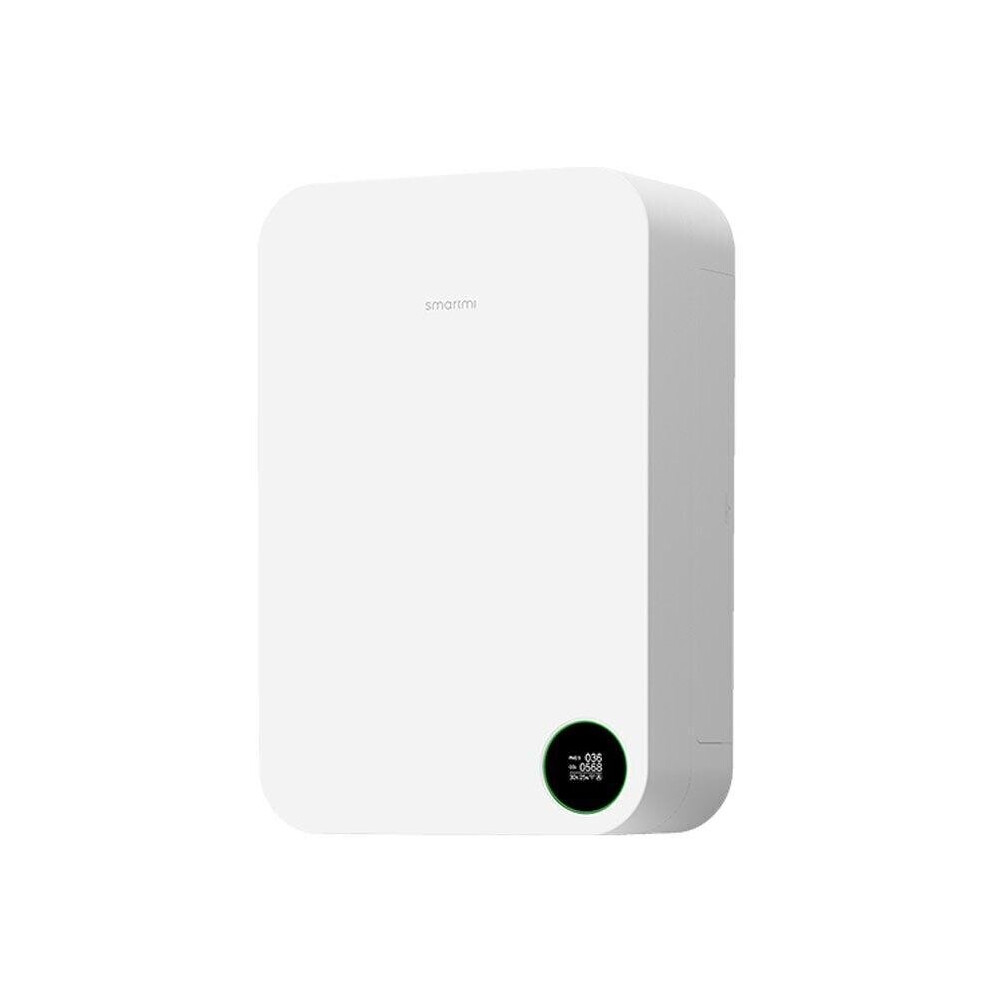 (Type A) Wall-mounted Air Purifier Fresh Blower PTC Electric Auxiliary Heating 160m/h 5-fold Filtration Removal of Formaldehyde PM2.5 Carbon Dioxide